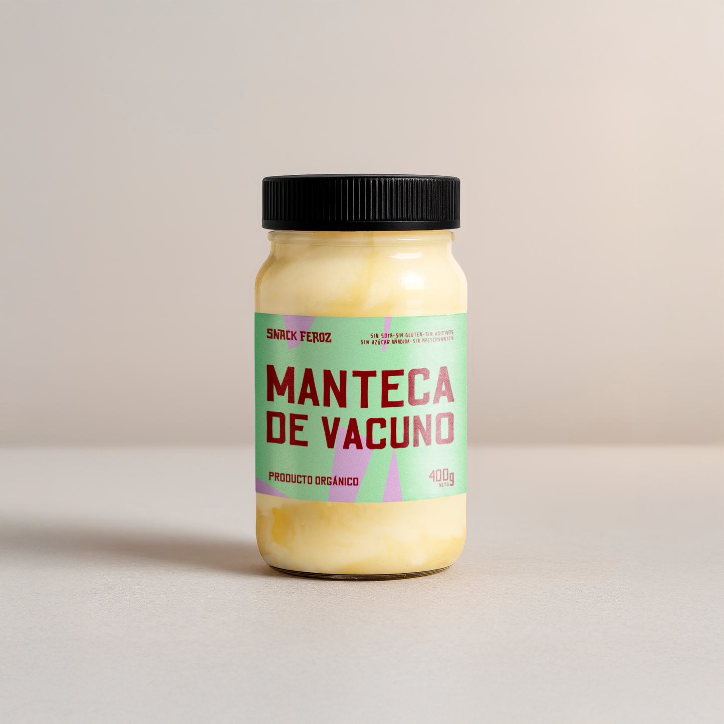Manteca de Vacuno Feroz – 100% Beef Tallow (400g)