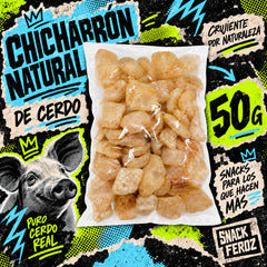 Chicharrón de Cerdo Horneado Natural 50 g