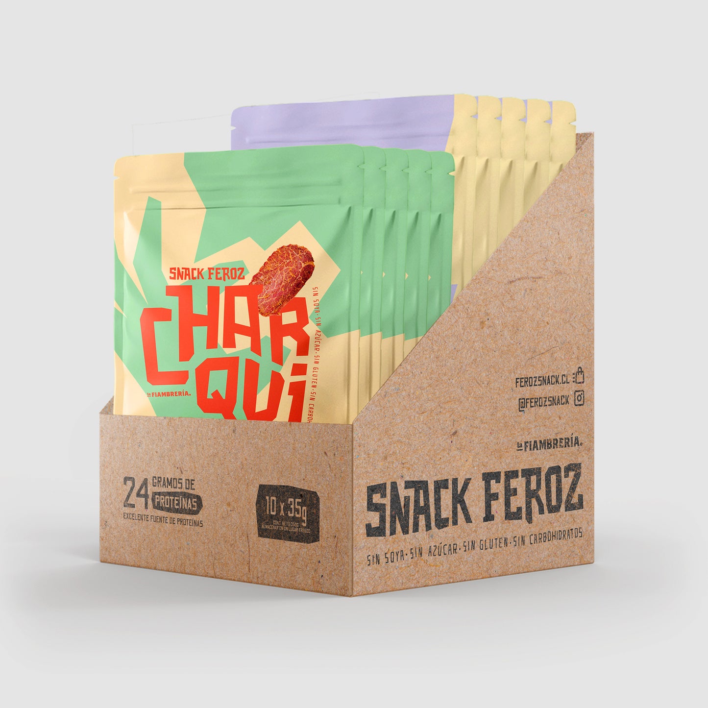 MIXED BOX 10 Und -  5 Vacuno / 5 Cerdo