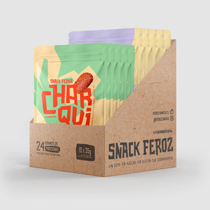 MIXED BOX 10 Und -  5 Vacuno / 5 Cerdo