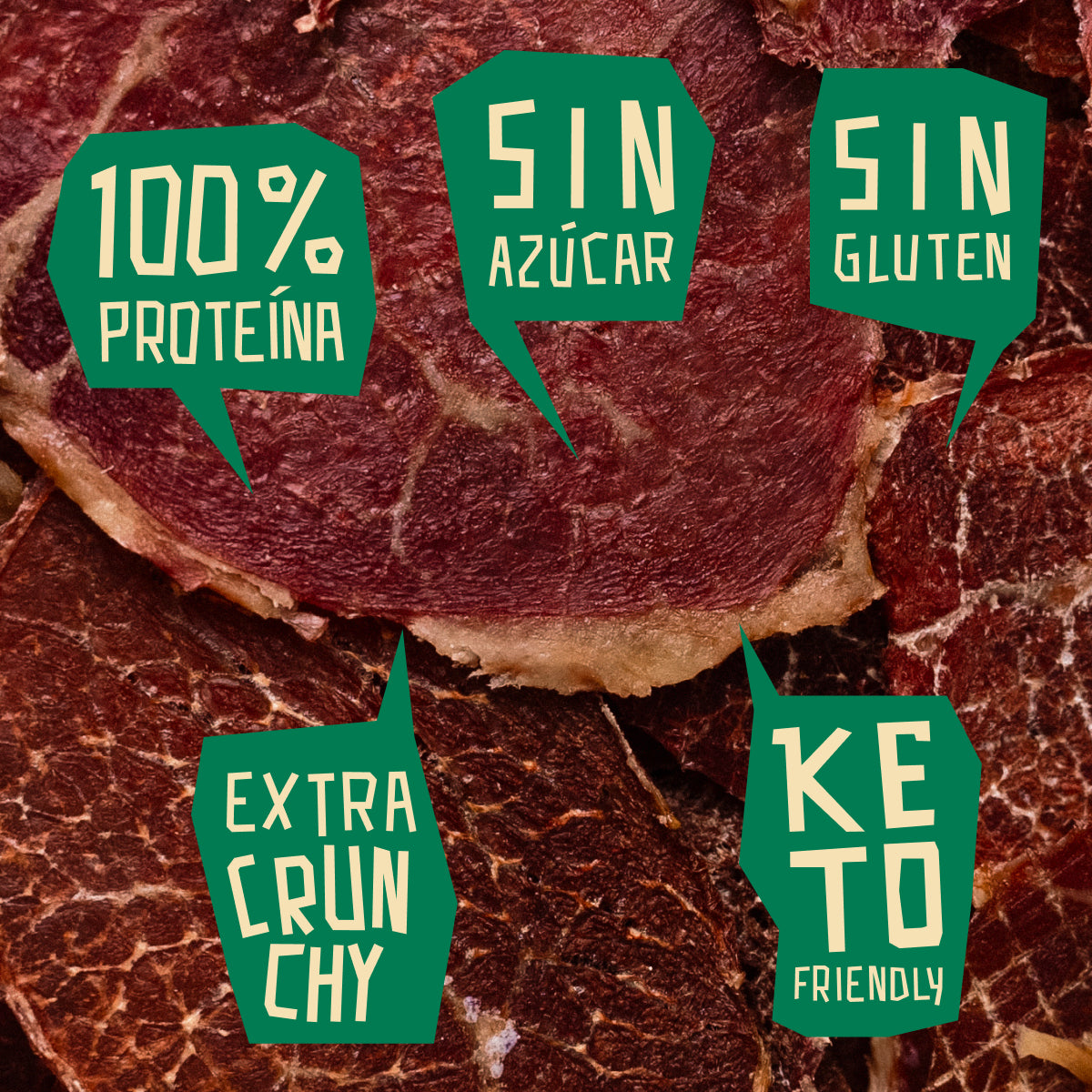 Pack Invierno: 10 Charquis Vacuno + 10 Charquis Cerdo + 8 Chicharrones