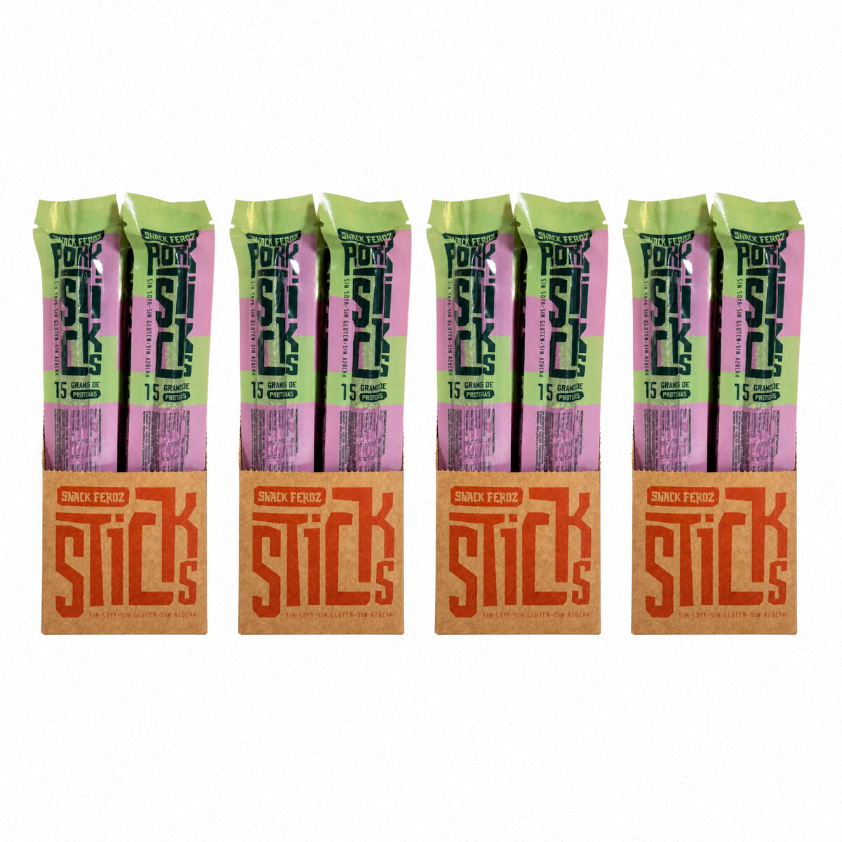 Pack 4 Box Pork Stick – 40 Unidades