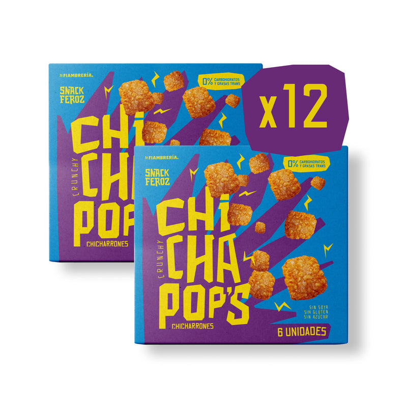 Bundle ChichaPop’s – Chicharrones para Microondas (12 Unidades)