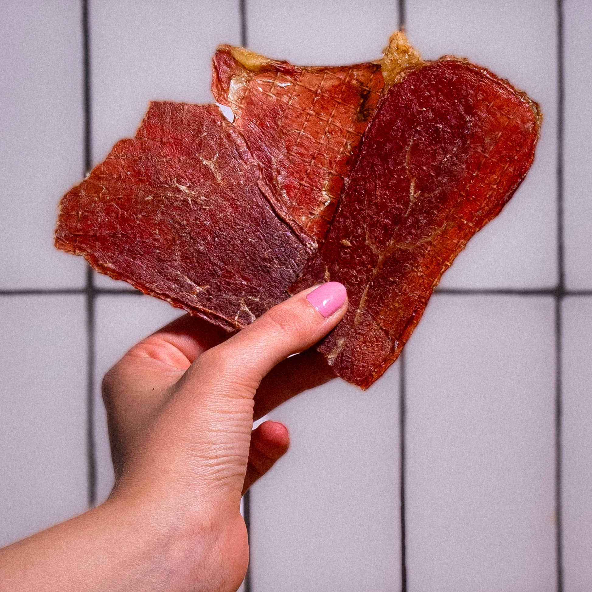 Mix de charqui artesanal listo para llevar, snack proteico sin ingredientes ocultos