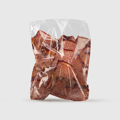 Bolsa de charqui de cerdo artesanal 1 kg, alta proteína y comida real