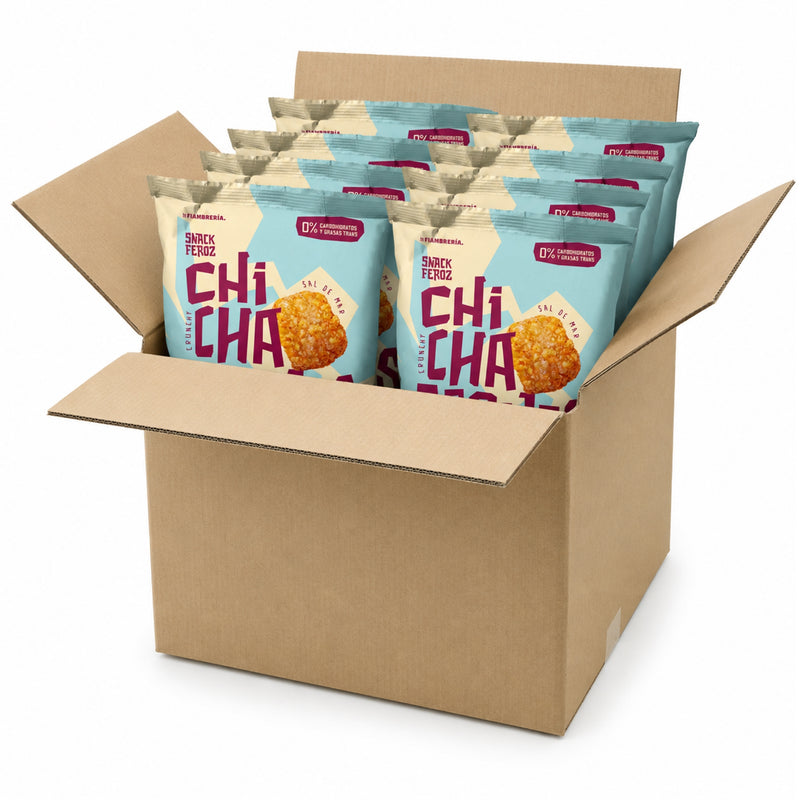 Box Chicharrones de Cerdo Naturales - 10 Unidades