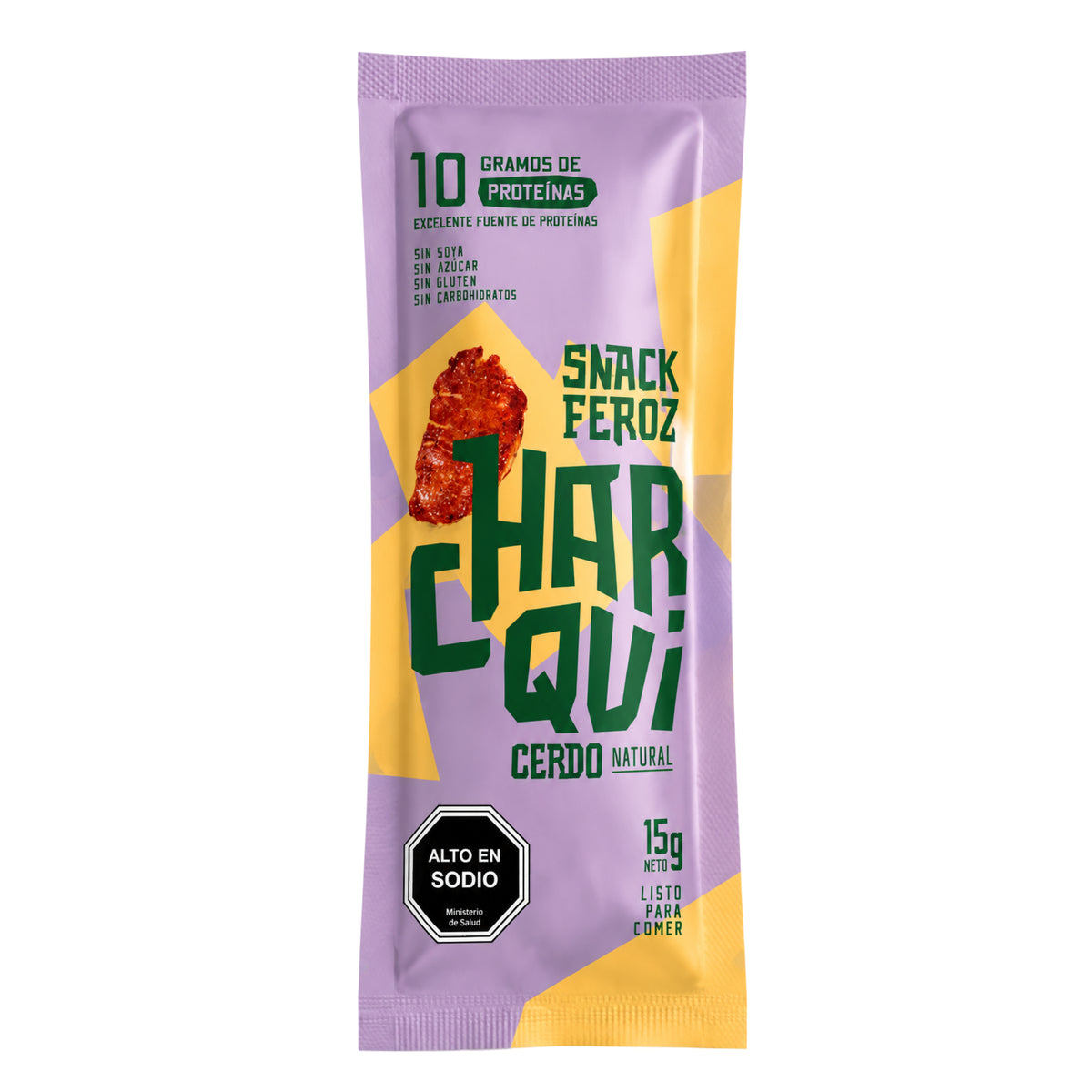 Mini Box Charqui de Cerdo – 20 Unidades x 15 g
