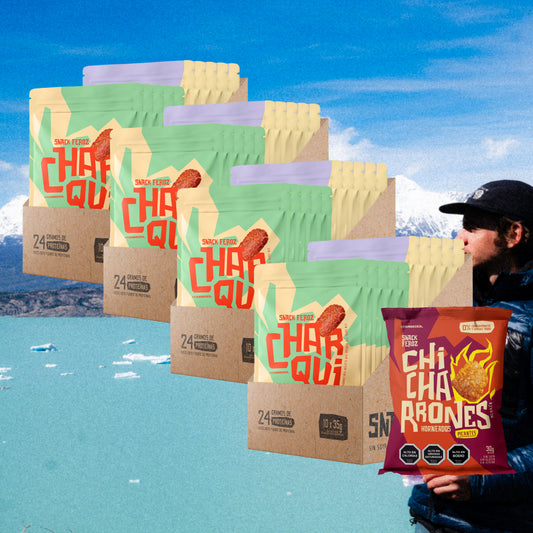 Pack Intenso Feroz con snacks de sabor fuerte